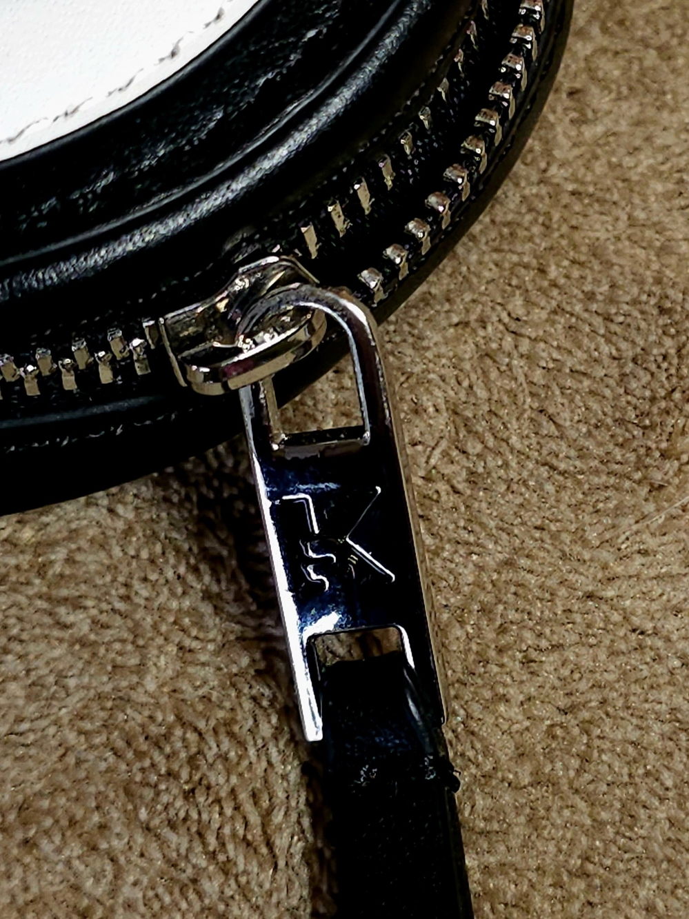 🐾 Karl Lagerfeld K/Ikonik Choupette Cowhide Leather Coin Purse - NWT - Picture 4 of 7
